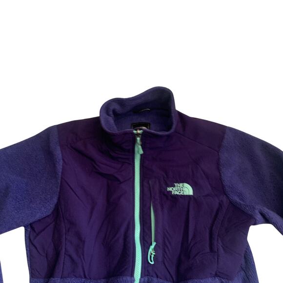 The North Face Women's Size M Denali Fleece Full Zip Purple Polartic Jacket - Picture 10 of 16